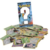 Pokemon - 50 gemischte Karten + 1 Gratisbooster - deutsch