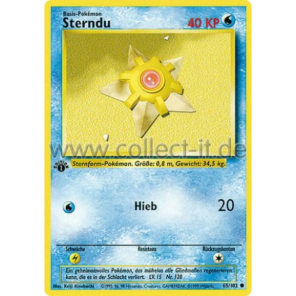 65/102 - Sterndu - 1. Edition