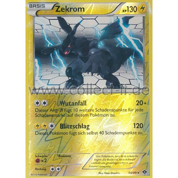 050/99 - Zekrom - Reverse Holo