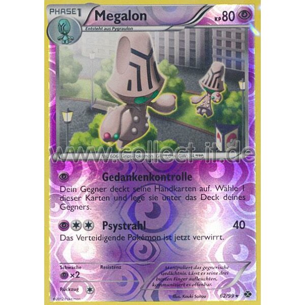 62/99 - Megalon - Reverse Holo