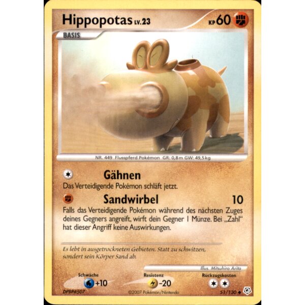 51/130 - Hippopotas