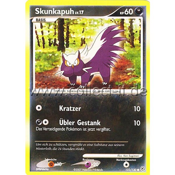 102/130 - Skunkapuh