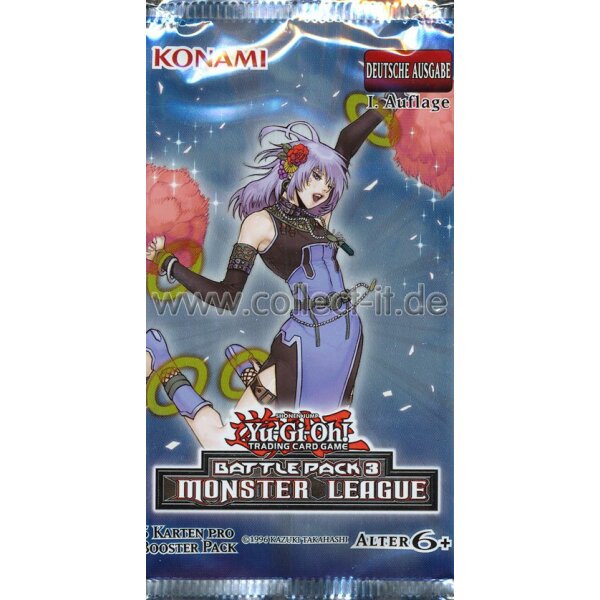 Battle Pack 3 Monster League - 1 Booster - Deutsch - 1. Auflage