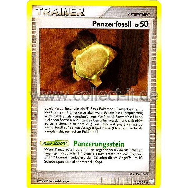 116/123 - Panzerfossil