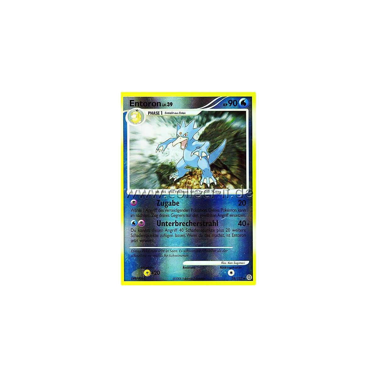 28/132 Entoron Pokemon Karte Trading Card Game Rätselhafte Wunder Nr 