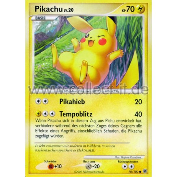 070/100 - Pikachu