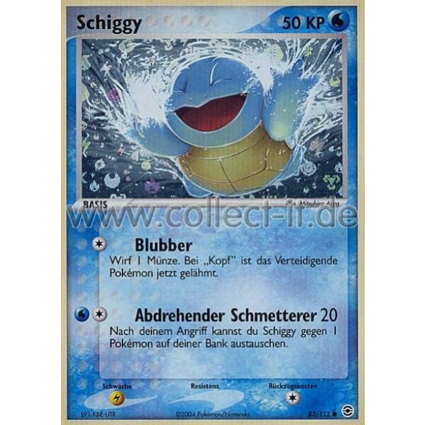 83/112 - Schiggy - Reverse Holo