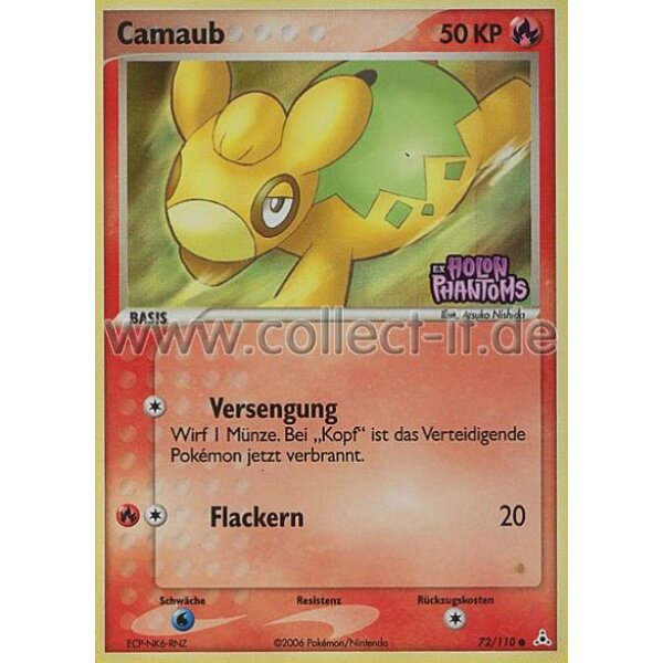 72/110 - Camaub - Reverse Holo