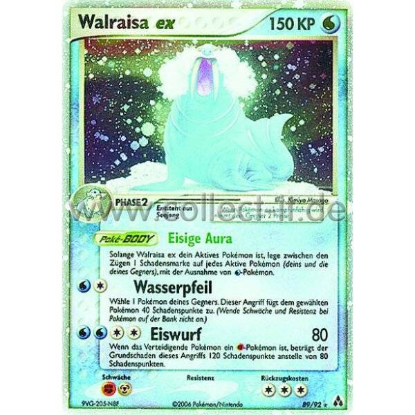 89/92 - Walraisa ex