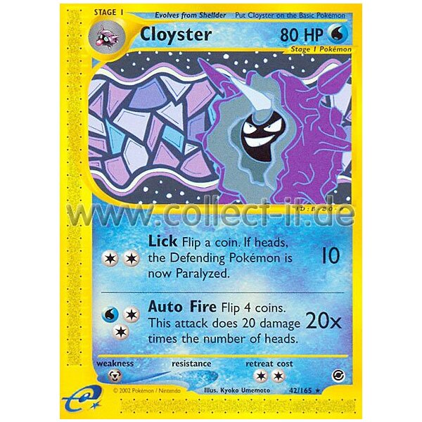 42/165 - Cloyster