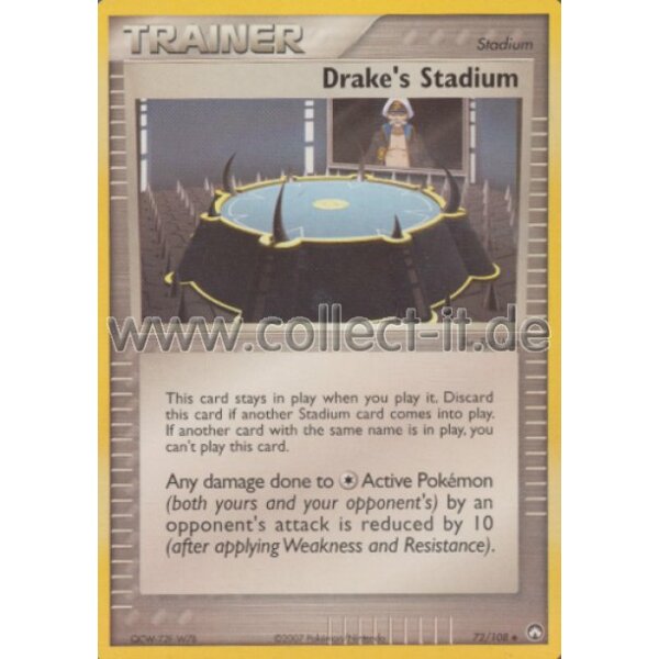 72/108 - Trainer - Drake`s Stadium