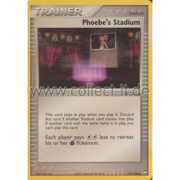 79/108 - Trainer - Phoebe`s Stadium