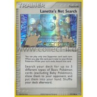 77/106 - Trainer - Lanette`s Net Search - EX Smaragd -...