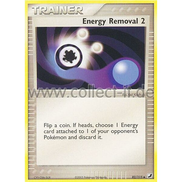 82/115 Trainer - Energy Removal 2 - EX Unseen Forces