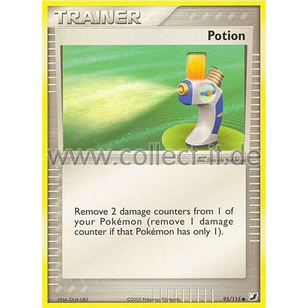 95/115 Trainer - Potion - EX Unseen Forces