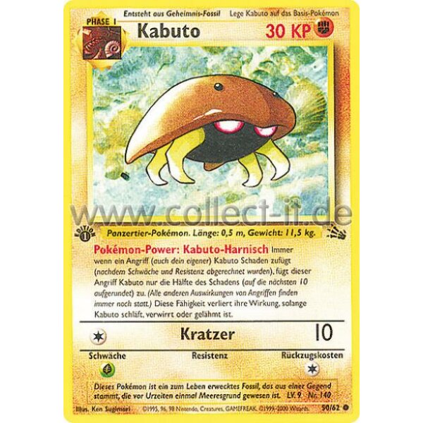 50/62 - Kabuto - 1. Edition