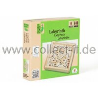 Natural Games - Holz Labyrinth 12x12 cm