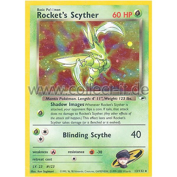 13/132 - Rocket‘s Scyther