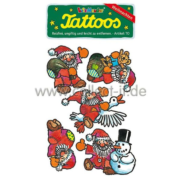 Weih.-Tattoo Weihnachtsmänner