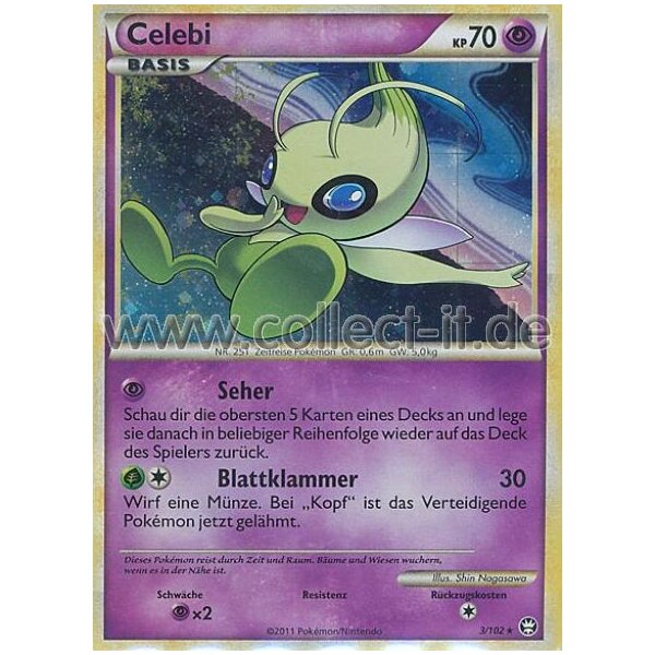 3/102 - Celebi - Holo