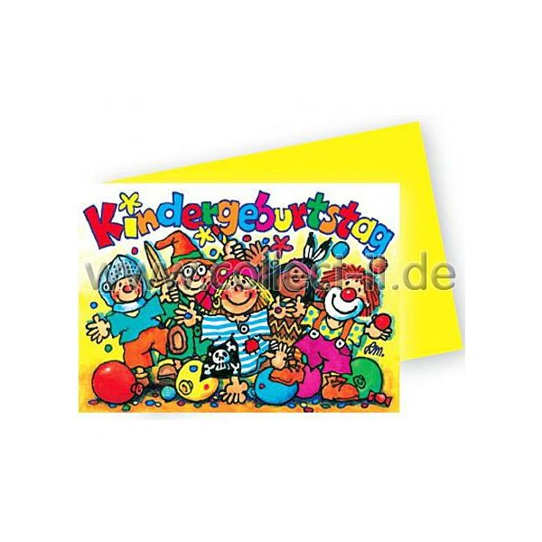 Kindergeb.-Einladung Party