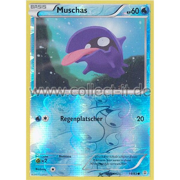 19/83 Muschas - Generationen - Reverse Holo