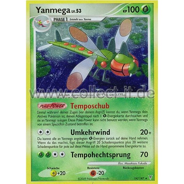 14/147 - Yanmega - Holo