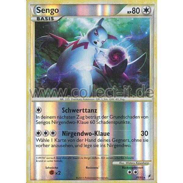 39/95 - Sengo - Reverse Holo