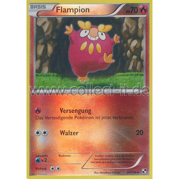 24/114 - Flampion - Reverse Holo