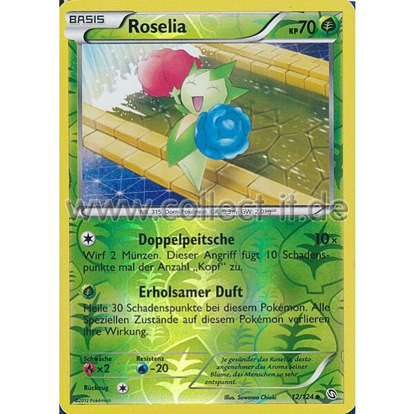 12/124 - Roselia - Reverse Holo