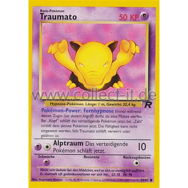 54/82 Traumato - Team Rocket - Unlimitiert