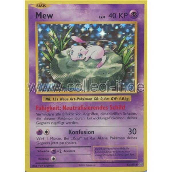 53/108 Mew - Evolution