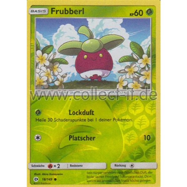 18/149 Frubberl - Reverse Holo - Sonne und Mond