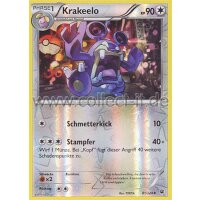 81/124 Krakeelo - XY - Schicksalsschmiede - Reverse Holo