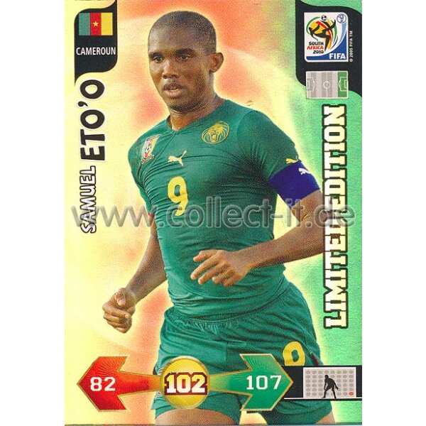 PWM-LE19 - Samuel ETOO - Limited Edition - Cameroun