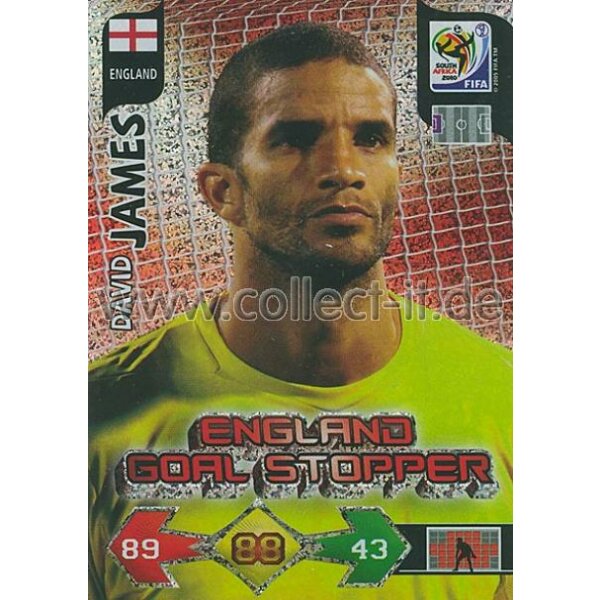 PWM-123UK - David James - England - Goal Stopper - UK Edition