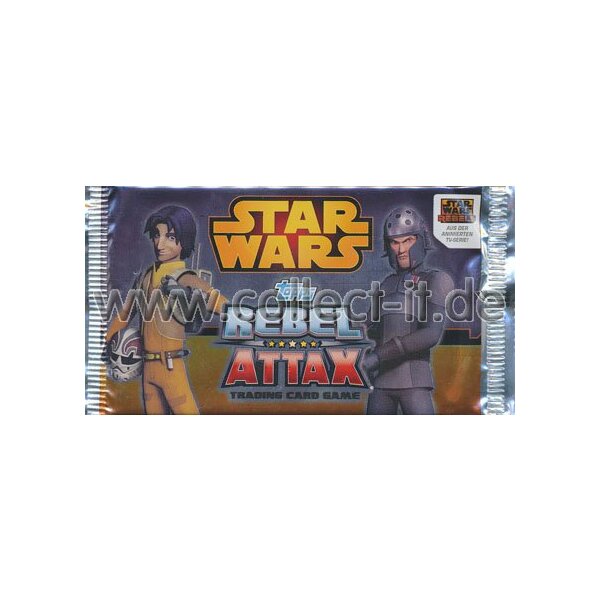 RA1 - Rebel Attax - Star Wars - Serie 1 - 1 Booster - Deutsch