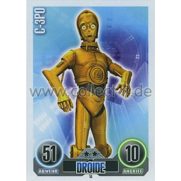 FA014 - C-3PO - Droide - Die Republik - SERIE 1 (2010)