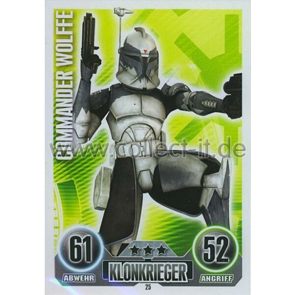 FA025 - COMMANDER WOLFFE - Klonkrieger - Die Republik - SERIE 1 (2010)