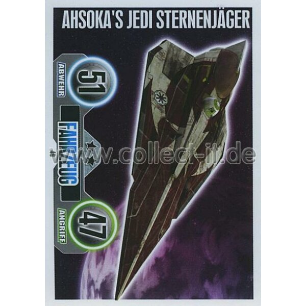 FA049 - AHSOKAS JEDI STERNENJÄGER - Fahrzeug - Die Republik - SERIE 1 (2010)