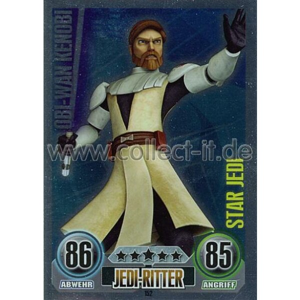 FA152 - OBI-WAN KENOBI - Jedi-Ritter - Star-Karte - SERIE 1 (2010)