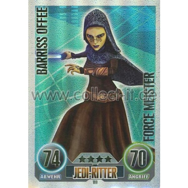 FA180 - BARRISS OFFEE - Jedi-Ritter - Force Meister - SERIE 1 (2010)