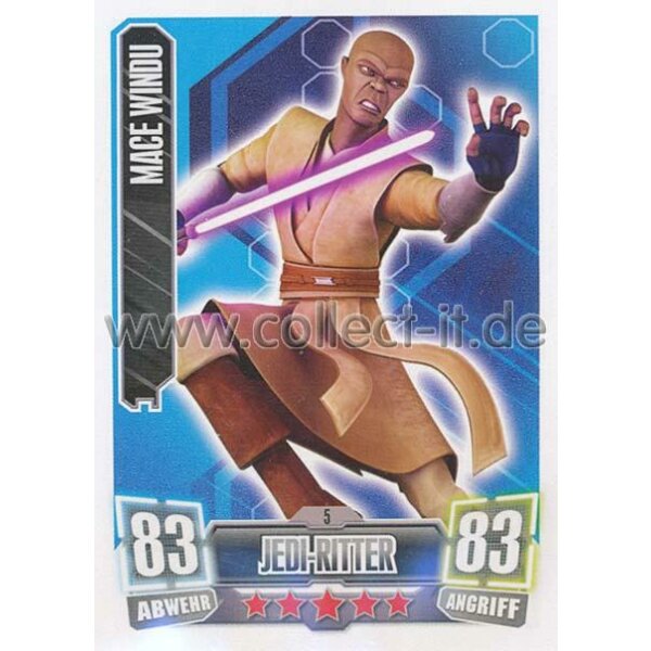 FA2-005 - MACE WINDU - Jedi-Ritter - Die Republik - SERIE 2 (2011)