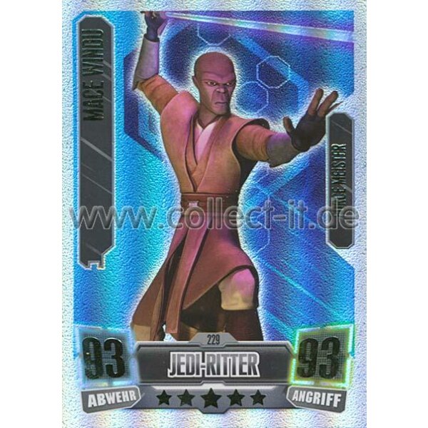 FA2-229 - MACE WINDU - Jedi-Ritter - Die Republik - Force Meister - SERIE 2 (2011)