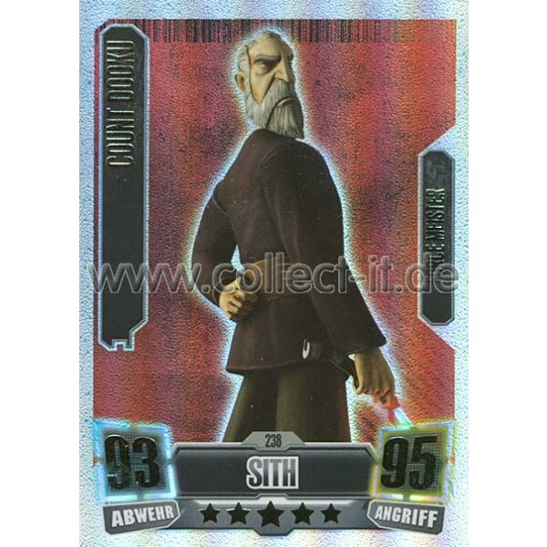 FA2-238 - COUNT DOOKU - Sith - Separatist - Force Meister - SERIE 2 (2011)