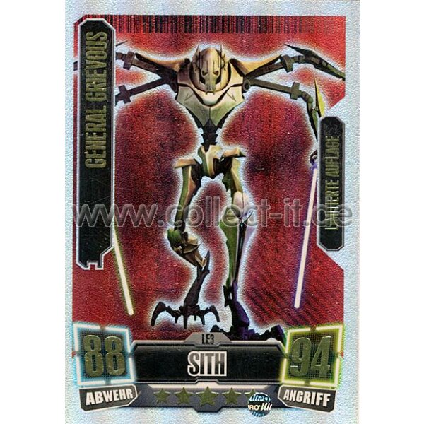 FA2-LE3 - GENERAL GRIEVOUS - Limitierte Auflage - SERIE 2 (2011)