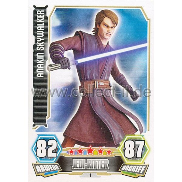 FA3-001 - ANAKIN SKYWALKER - Jedi Ritter - Die Republik - SERIE 3