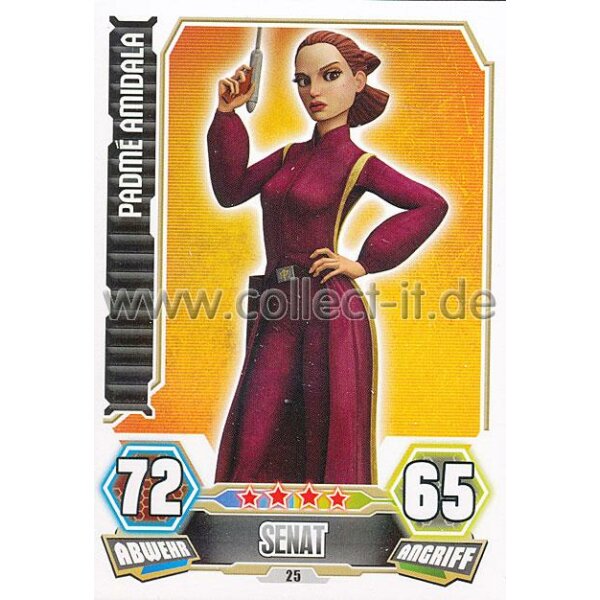 FA3-025 - PADME AMIDALA - Senat - Die Republik - SERIE 3