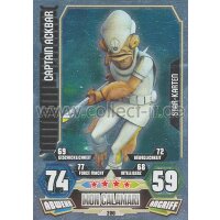 FA3-200 - CAPTAIN ACKBAR - Mon Calamari - Star-Karte -...