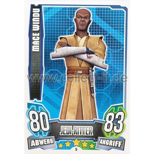 FA4-005 - MACE WINDU - Jedi-Ritter - Die Republik - Serie 4